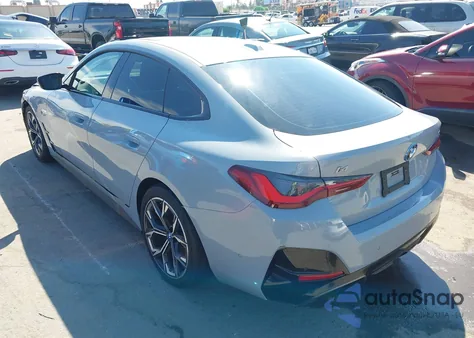 2024 BMW I4 M50 z USA, uszkodzony, nr VIN WBY33AW07RFS83491